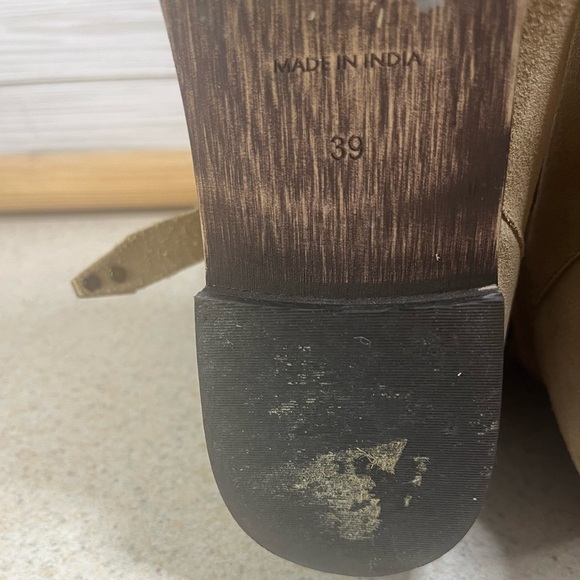 Free People Hayden Slouch Boots Women's Boots Sz
39/8.5 - Suede Buckle Calf - Picture 8 of 9